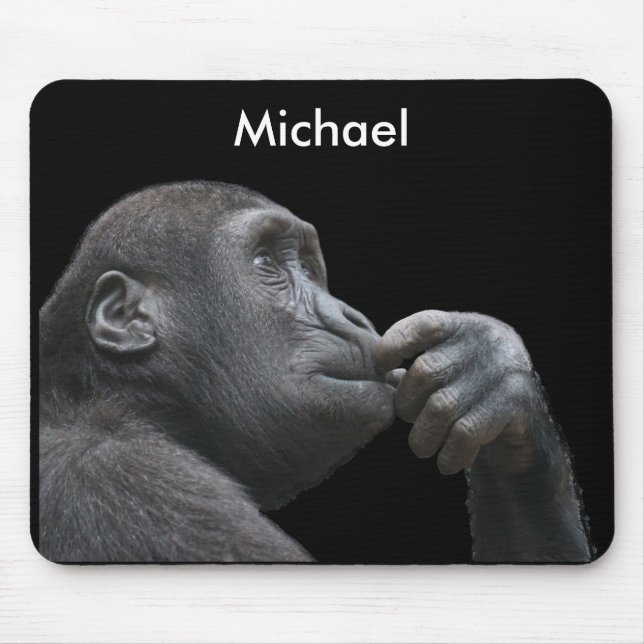 Mousepad Macaco Personalizado (Frente)