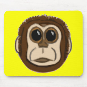 Mousepad Macaco Rosto
