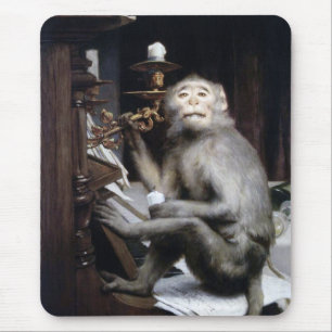 Mousepad Macaco sorridente