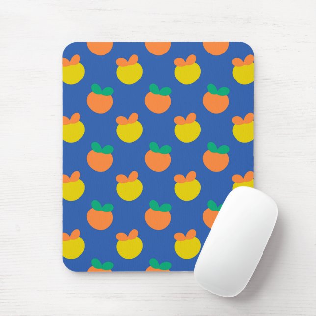 Mousepad Maçãs Coloridas (Com mouse)