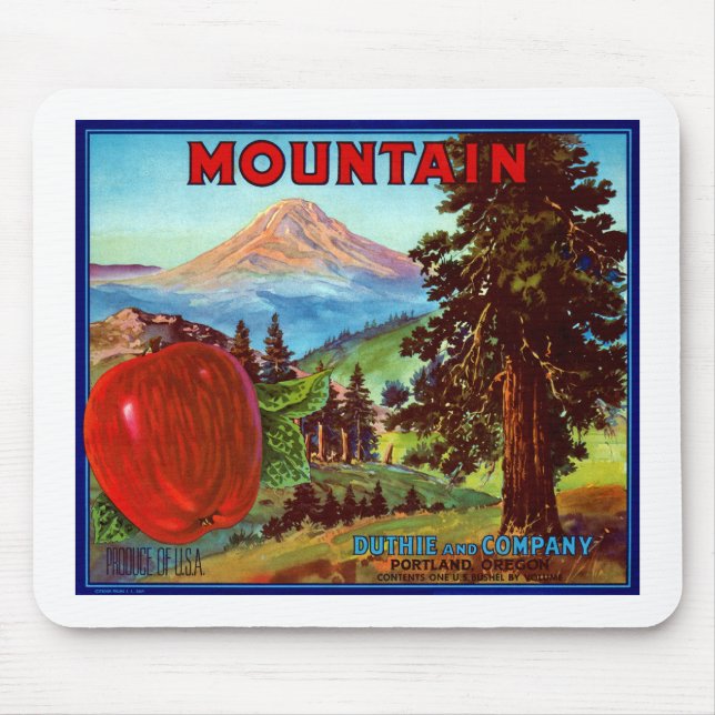 Mousepad Maçãs De Montanha (Frente)