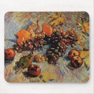 Mousepad Maçãs, Peras, Limões, Uvas por Vincent van Gogh