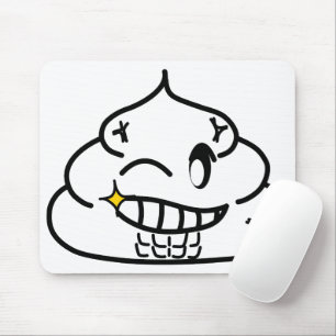 Mousepad Macho Poop - Brootsch, PooPoo