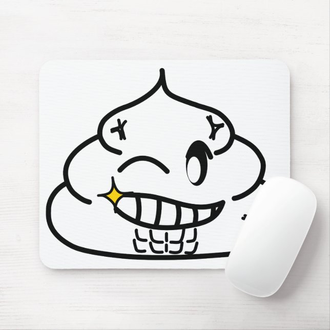 Mousepad Macho Poop - Brootsch, PooPoo (Com mouse)