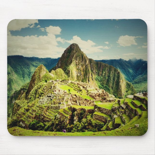 Mousepad Machu Picchu estilizado (Frente)