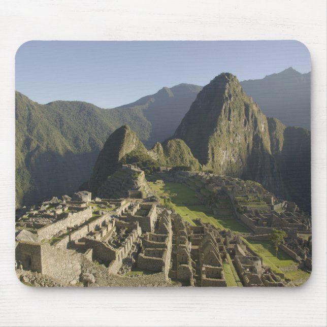 Mousepad Machu Picchu, ruínas da cidade inca, Peru. (Frente)