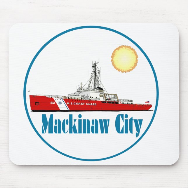 Mousepad Mackinaw City Michigan (Frente)