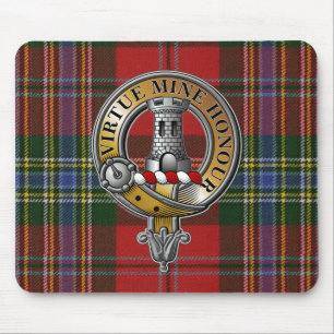 Mousepad MacLean Tartan e Crachá