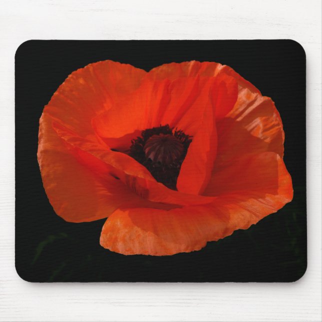 Mousepad Macro Red Poppy (Frente)