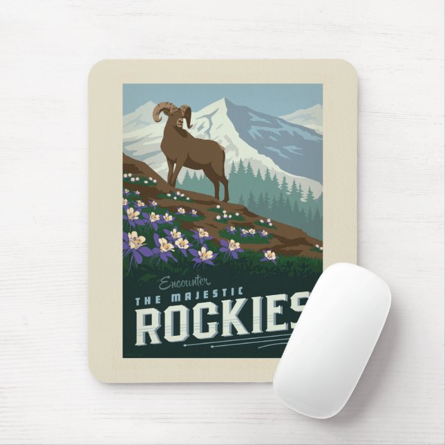 Mousepad Macy's Flower Show|Rockies (Com mouse)