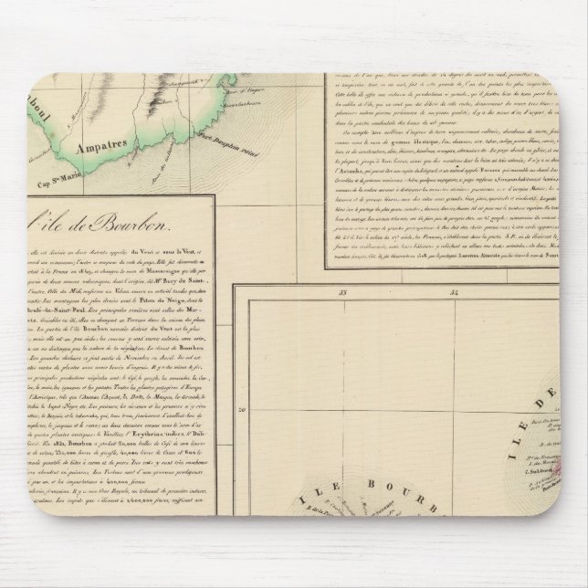 Mousepad Madagáscar, Maurícia 57 (Frente)