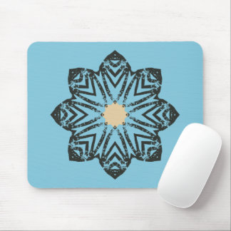 Mousepad Madalena Floral Geométrica Distorcida