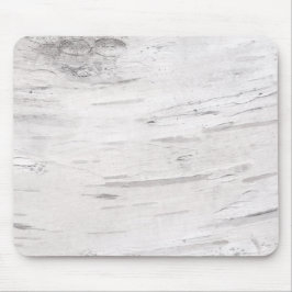Mousepad Madeira de Bétula Branca Casa de Campo Rústica Cel