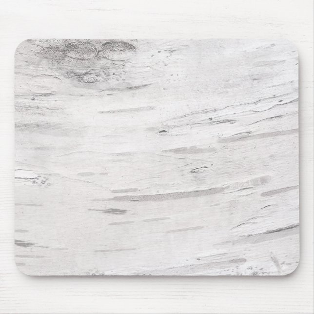Mousepad Madeira de Bétula Branca Casa de Campo Rústica Cel (Frente)