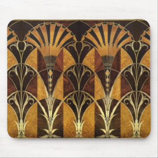 Mousepad Madeira do Burl do art deco