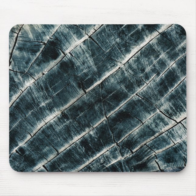 Mousepad Madeira Pintada Azul (Frente)