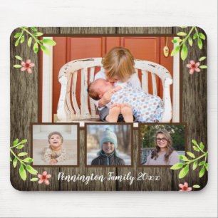 Mousepad Madeira russa e água floral 4