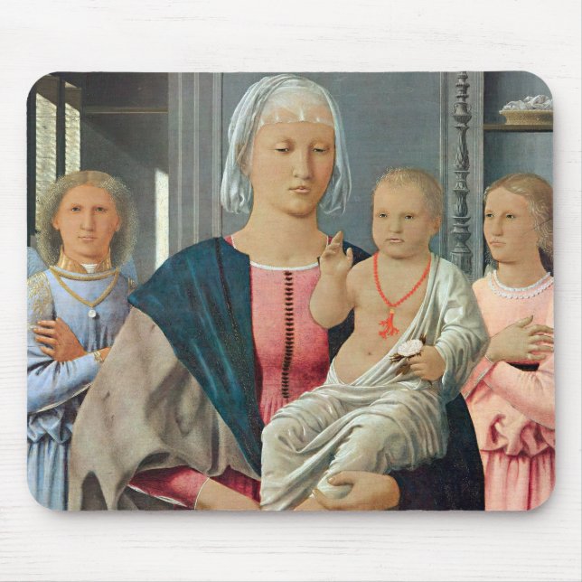 Mousepad Madona de Senigallia - Piero della Francesca - c1 (Frente)