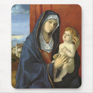 Mousepad Madonna e Child por Giovanni Bellini