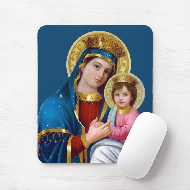 Mousepad Madonna E Criança (Com mouse)