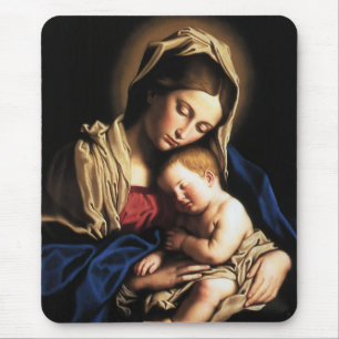 MOUSEPAD MADONNA E CRIANÇA