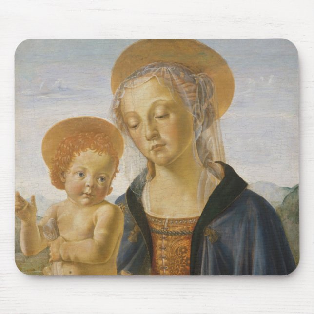 Mousepad Madonna e criança, cerca de 1470 (Frente)