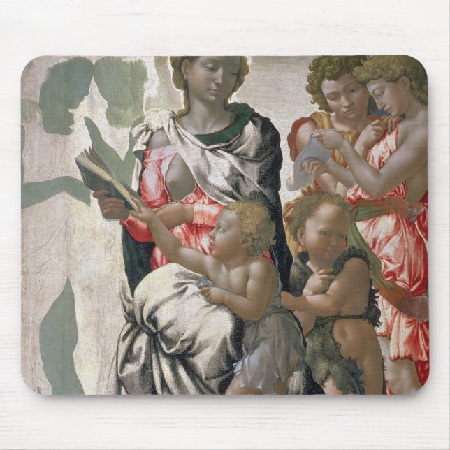 Mousepad Madonna e criança com St John, c.1495 (Frente)