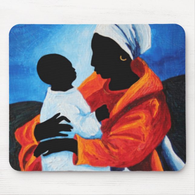 Mousepad Madonna e criança - primeiras palavras 2008 (Frente)