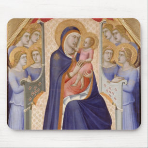 Mousepad Madonna na glória, c.1315 (tempera no painel)