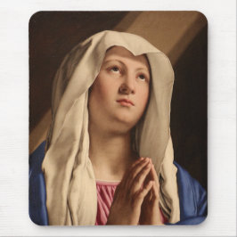 Mousepad Madonna Praying (Virgem Maria) (Arte Cristã)