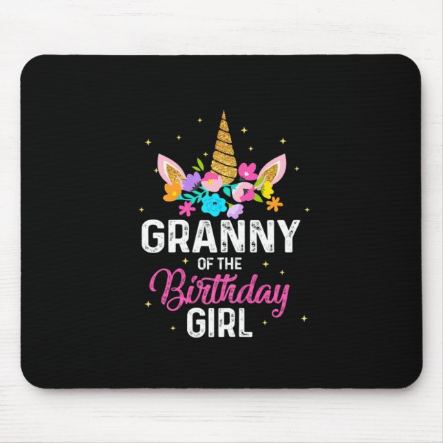 Mousepad Madre Art | Avó De Aniversário (Frente)