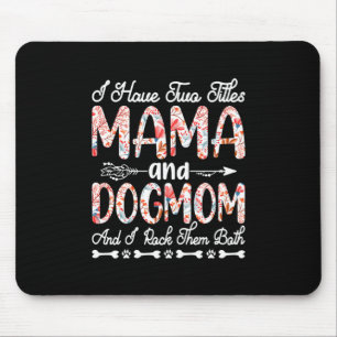 Mousepad Madre Art Mamãe E Cachorro Mãe Aniversário