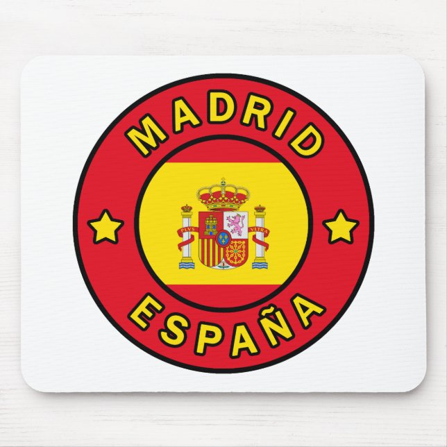 Mousepad Madrid España (Frente)