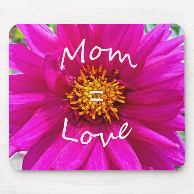 Mousepad Mãe = Amor (Frente)