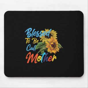 Mousepad Mãe Arte Abençoada Por Ser Chamada Mãe