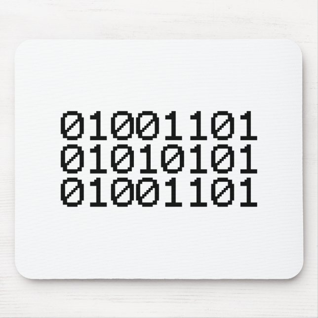 Mousepad Mãe BINÁRIA (Frente)