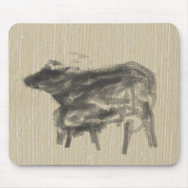 Mousepad Mãe Buffalo e seu filhote de Chinês Ox Year MP (Frente)
