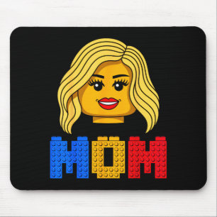 Mousepad Mãe da família construtora mestre construindo tijo
