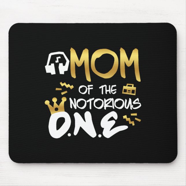 Mousepad Mãe Da Notoriosa Escola 1rua Hip Hop Bi (Frente)