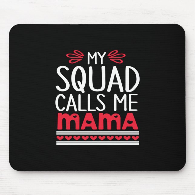 Mousepad Mãe Dando Presente Meu Esquadrão Me Liga Mamãe (Frente)
