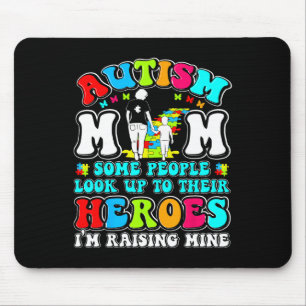 Mousepad Mãe de Autista Criando Herói Mãe e Filho Conscient