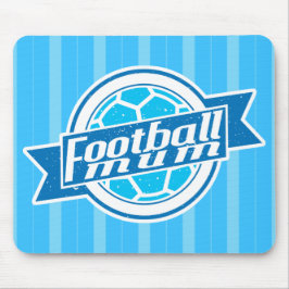 Mousepad Mãe de futebol (azul) Mousemat