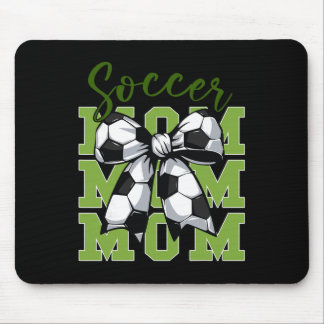 Mousepad Mãe de Futebol Juvenil Coquette Arco Irmã Fofa Cri