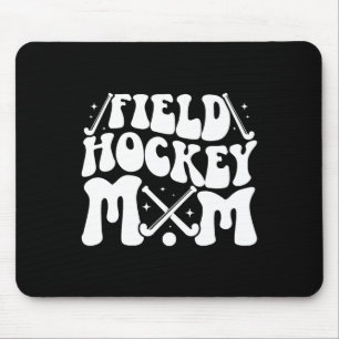 Mousepad Mãe de Hockey de Campo Mãe Groovy de um Jogador de