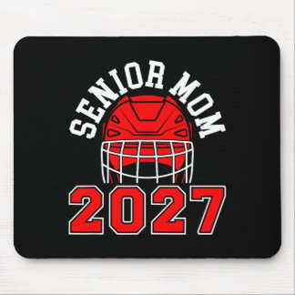 Mousepad Mãe de hóquei sênior jogador de hóquei no gelo sên