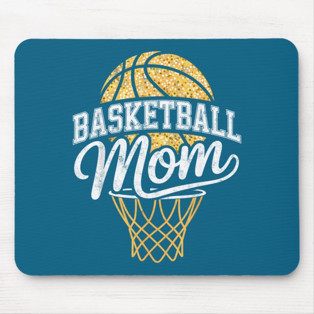 Mousepad Mãe de Jogador de Basquete Mãe Aro (Frente)