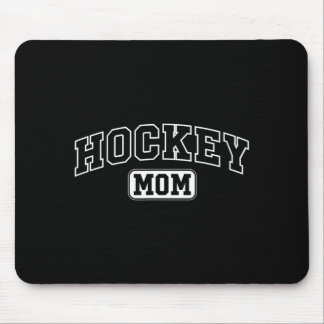 Mousepad Mãe de jogador de hóquei divertido com letras no D
