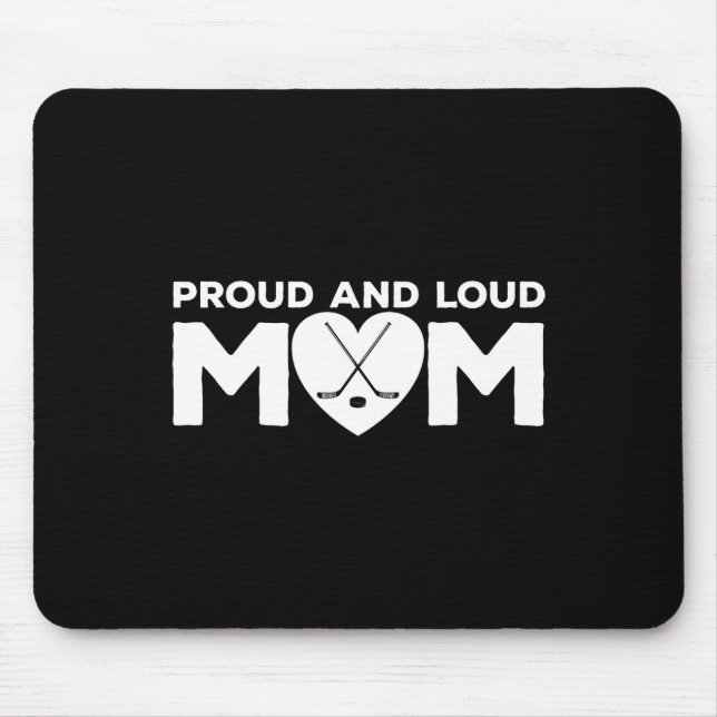 Mousepad Mãe de jogador de hóquei sobre grama (Frente)