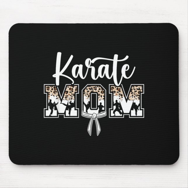Mousepad Mãe de Karatê Mãe Karatê Mãe de Karatê (Frente)