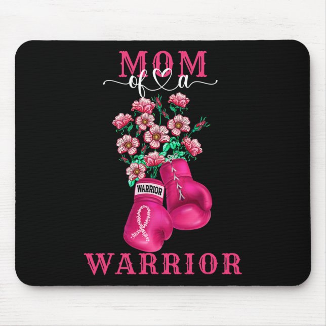 Mousepad Mãe De Um Cancer De Alerta De Guerreiro S (Frente)